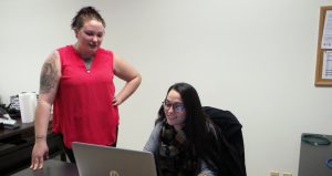 Case Managers Chelsea and Kinsey Review Resources