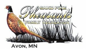 Sand Pines Pheasants Family Recreation of Avon, MN logo of pheasant