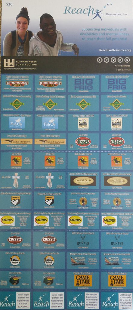 coupon card