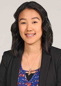 woman in black blazer