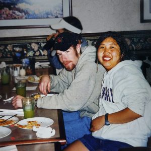 Calli & james in college