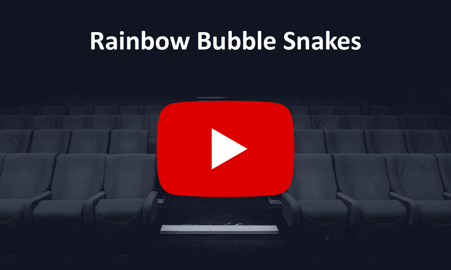Rainbow Bubble Snakes