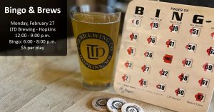 Giveback monday at ltd brewing