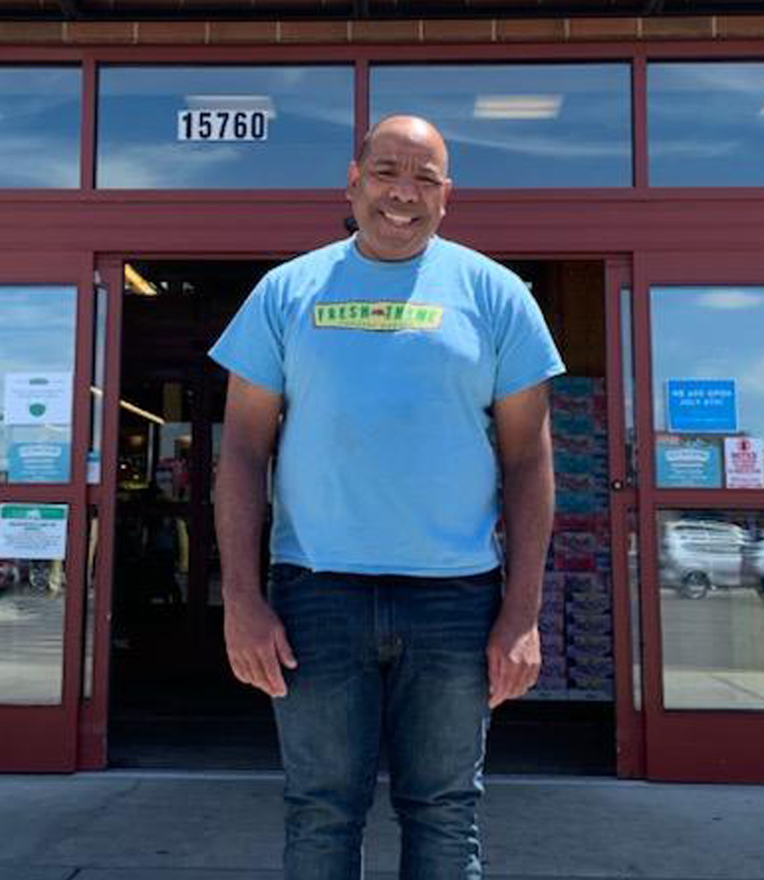 Andrew-Fresh Thyme Andrew finding competitive employment at Fresh Thyme thanks to Reach for Resources Employment Support Services