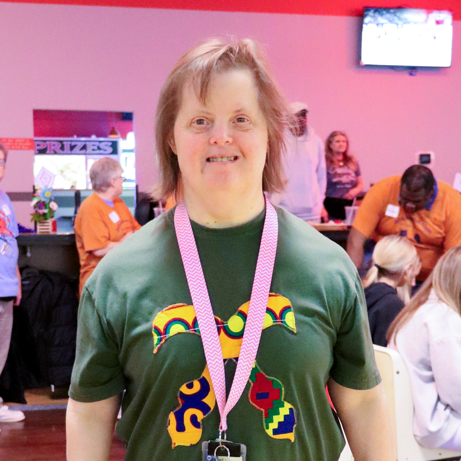 Gretchen DeVries 2026 Doris Sloan Rider of the Year at Reach for Resources.