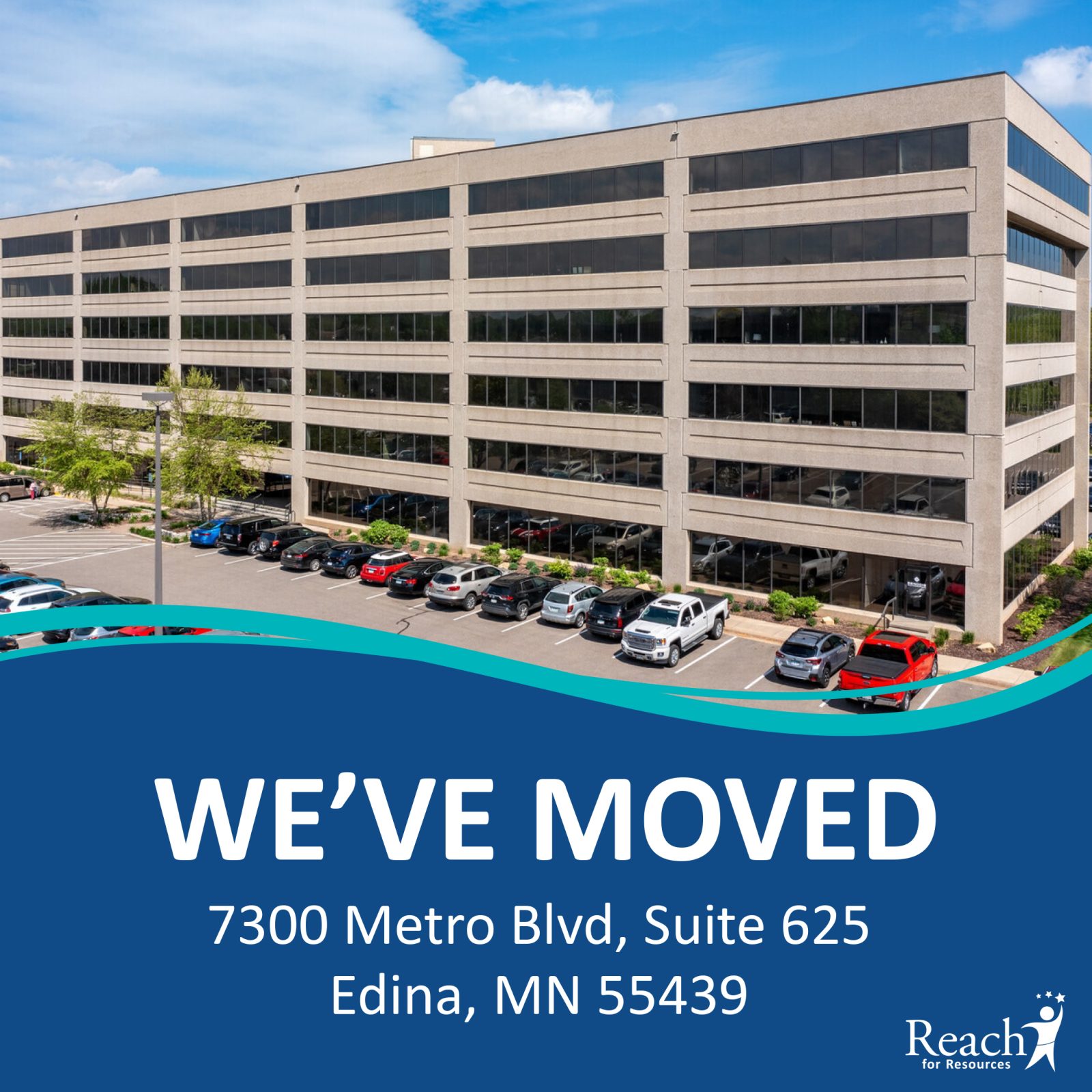 Reach for Resources is moving to Edina